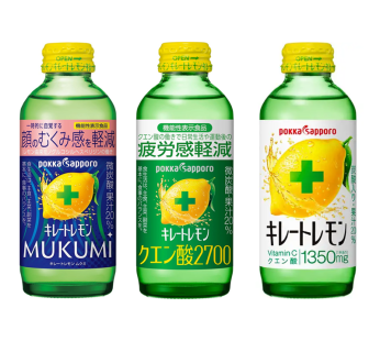 POKKA SAPPORO Lemon Carbonated Drink 155ml Multiple Options Available